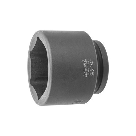 Holex Impact Socket, 1 inch Drive, 6 pt, 3-1/4 inch 653002 3.1/4